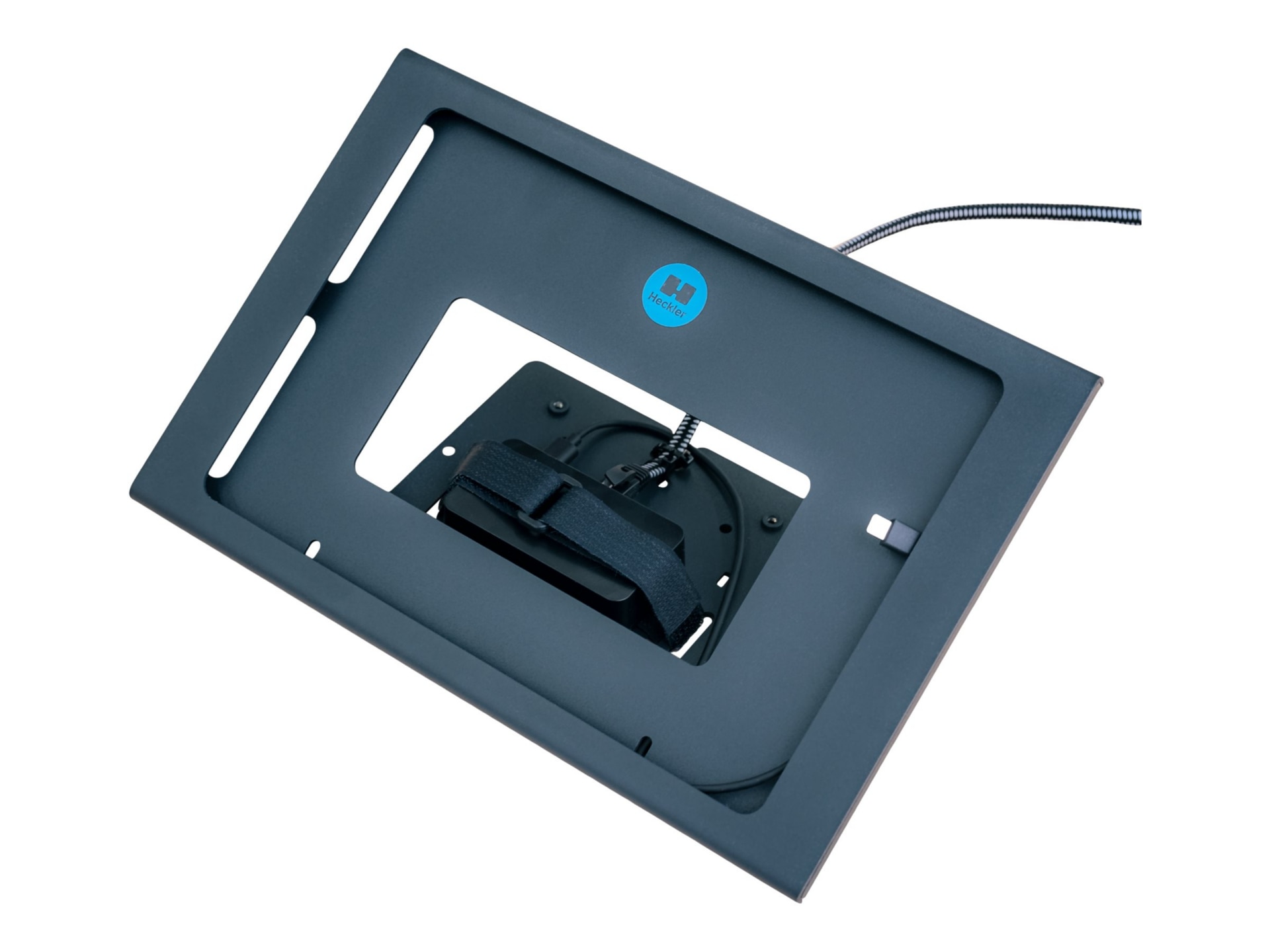 Heckler enclosure - 30-degree angle - for tablet - Zoom Rooms console - black gray