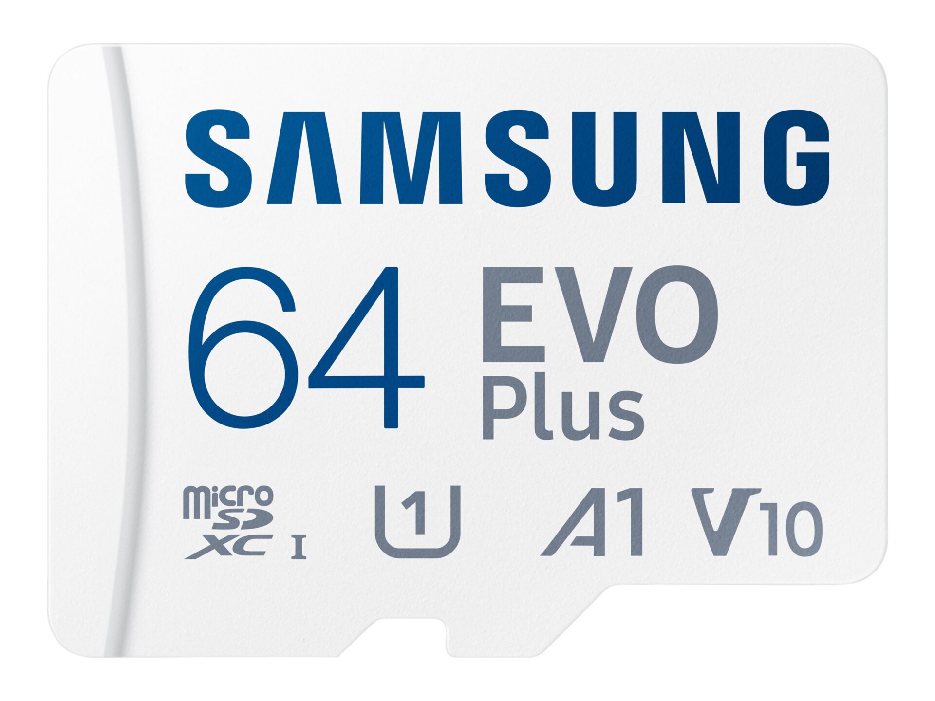 Samsung EVO Plus MB-MC64KA - flash memory card - 64 GB - microSDXC UHS-I