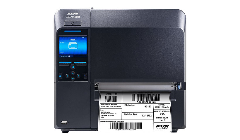 SATO CL6NX Plus - imprimante d'étiquettes - Noir et blanc - thermique direct/transfert thermique