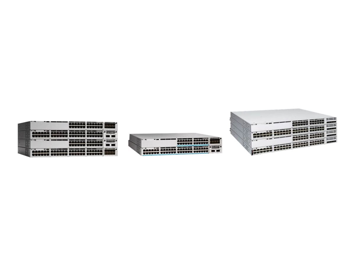 Cisco Catalyst 9300X - Network Essentials - switch - 48 ports - managed - rack-mountable