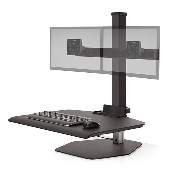 Innovative Winston Dual Freestanding Sit-Stand Workstation