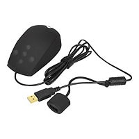 SIIG Industrial Grade Washable & Dustproof USB Mouse with Button Type Scroll - mouse - industrial grade - USB - black