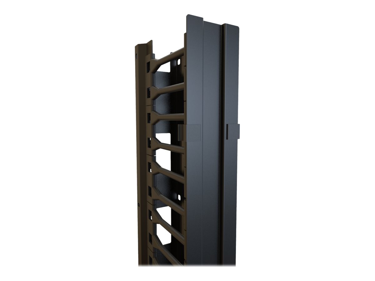 Hammond C4VFM Series - rack cable management finger with door (vertical) -