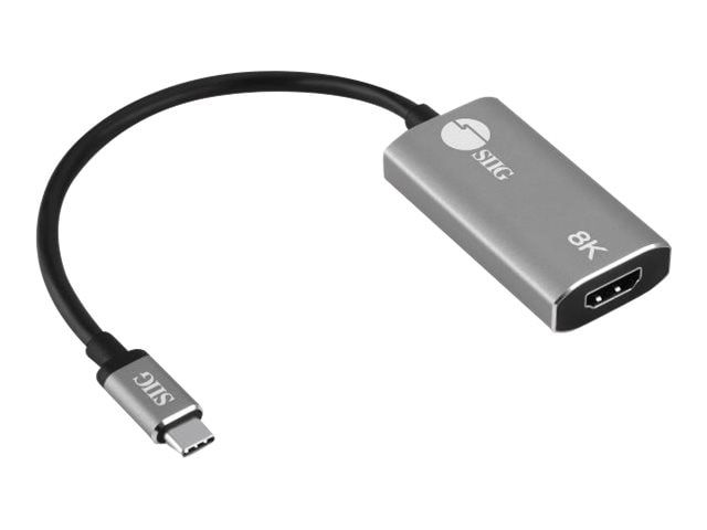 SIIG USB-C to HDMI Adapter - 8K - adapter - 5.9 in