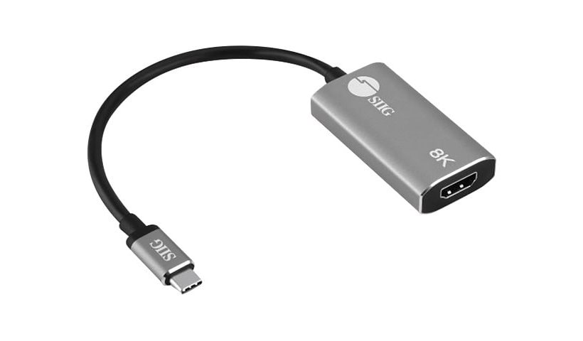 SIIG USB-C to HDMI Adapter - 8K - adapter - 5.9 in