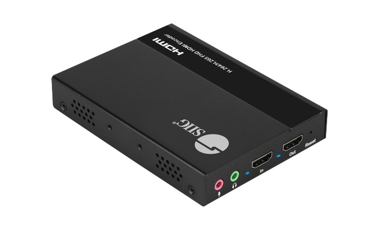 SIIG HDMI Video H.264 H.265 IPTV Encoder with loopout audio/video