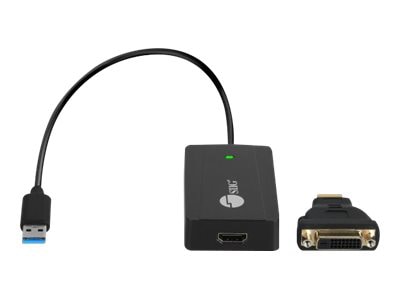 SIIG USB 3.0 to HDMI/DVI Video Adapter Pro - video adapter kit - HDMI / DVI / USB