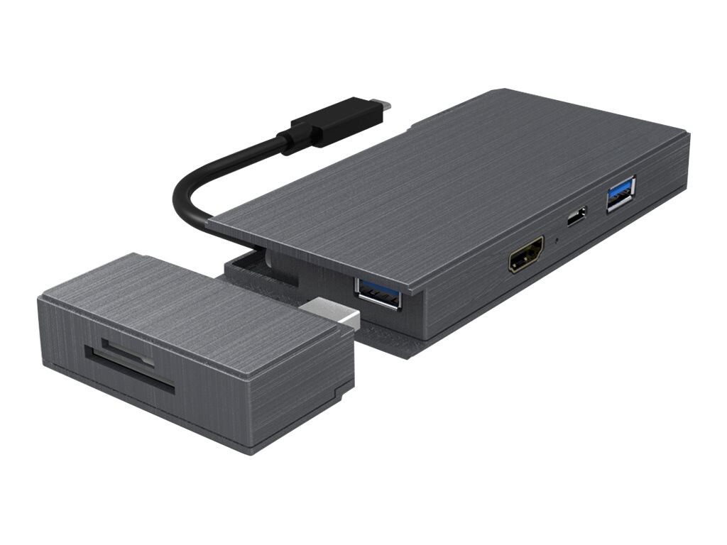 4XEM Mini - docking station - USB-C 3.1 Gen 1 - HDMI - GigE