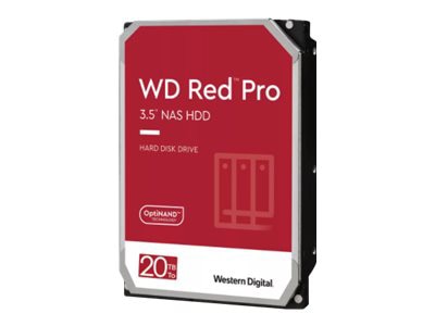 WD Red Pro WD201KFGX - hard drive - 20 TB - SATA 6Gb/s