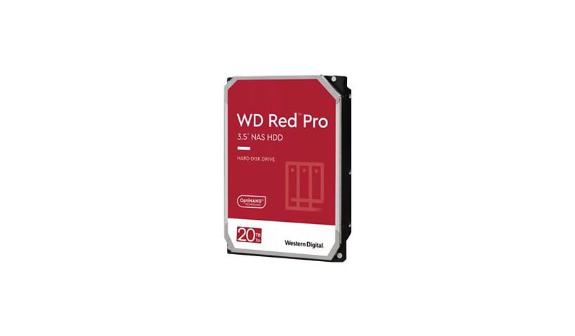 WD Red Pro NAS Hard Drive WD201KFGX - disque dur - 20 To - SATA 6Gb/s