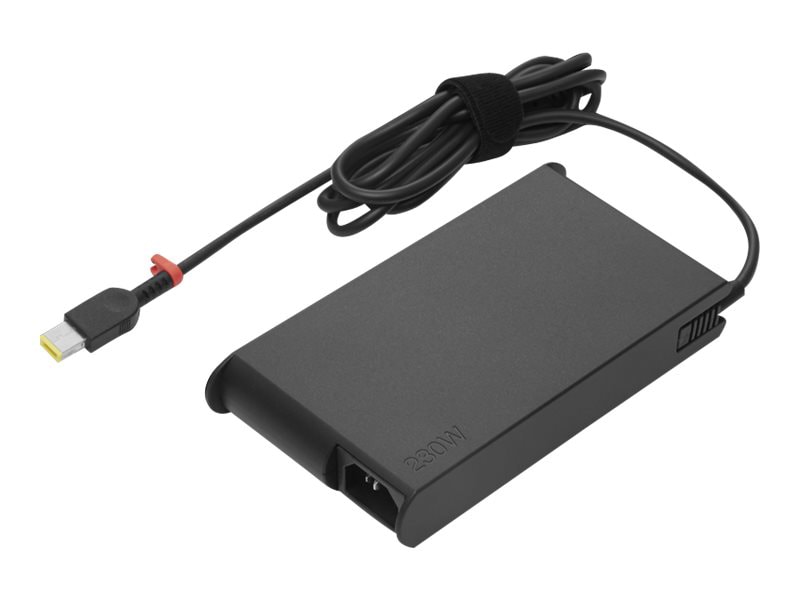 Lenovo ThinkPad 230W Slim AC Adapter (Slim-tip) - adaptateur secteur - 230 Watt