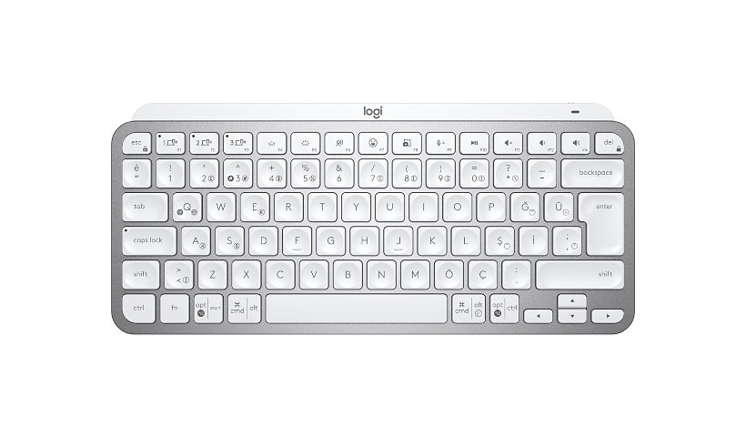 Logitech MX Keys Mini pour les entreprises - clavier - gris pâle