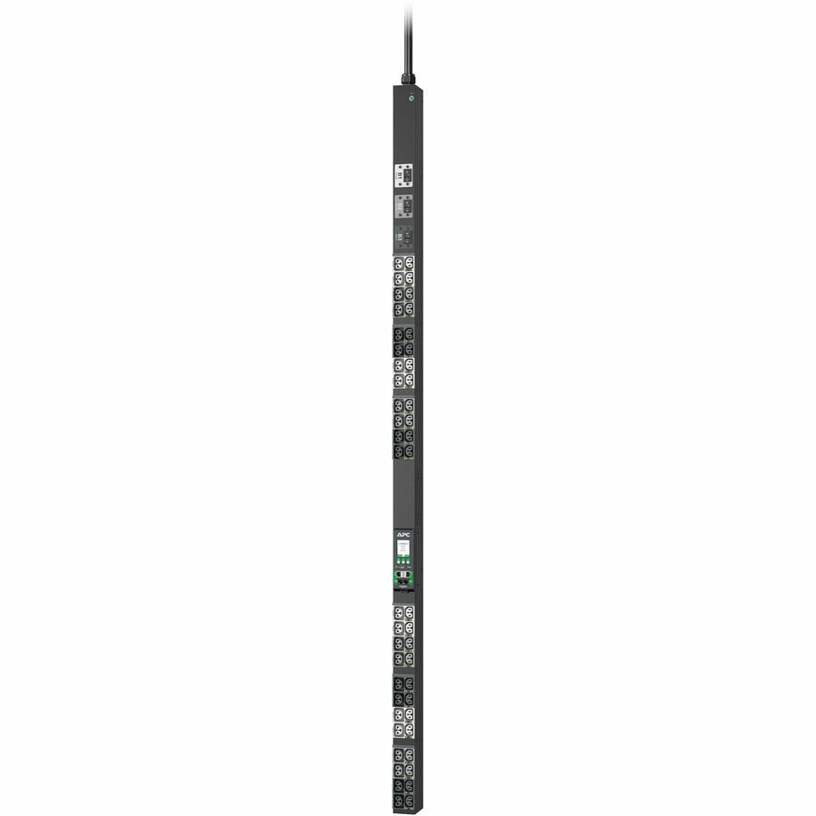 APC NetShelter Rack PDU Advanced, Switched Metered Outlet, 3Phase, 8.6kW, 208V 30A, 48 Outlets, L21-30P