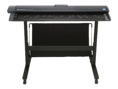 Colortrac scanner floor stand with catch basket