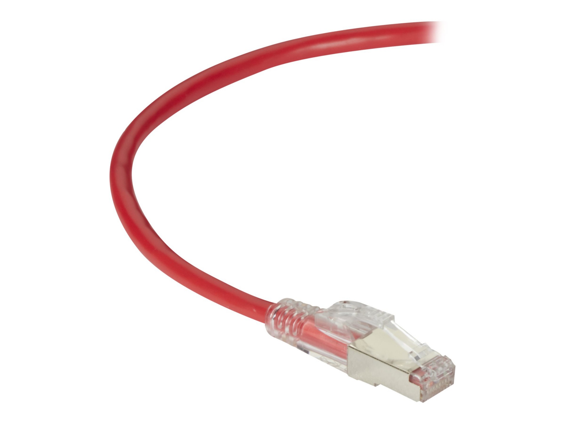Black Box GigaTrue 3 patch cable - TAA Compliant - 1 ft - red