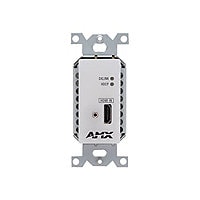 AMX DXLink 4K HDMI Decor Style Wallplate Transmitters - video/audio extender