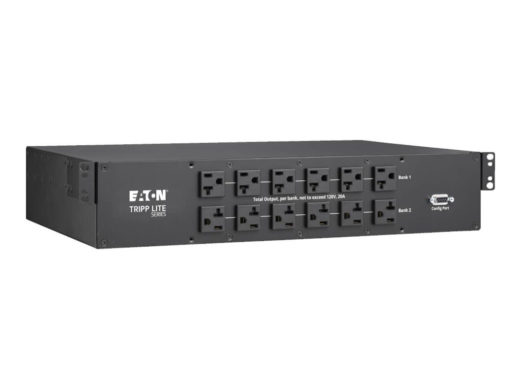 Eaton Tripp Lite Series 2.9kW 120V Single-Phase ATS/Monitored PDU - 24 5-15