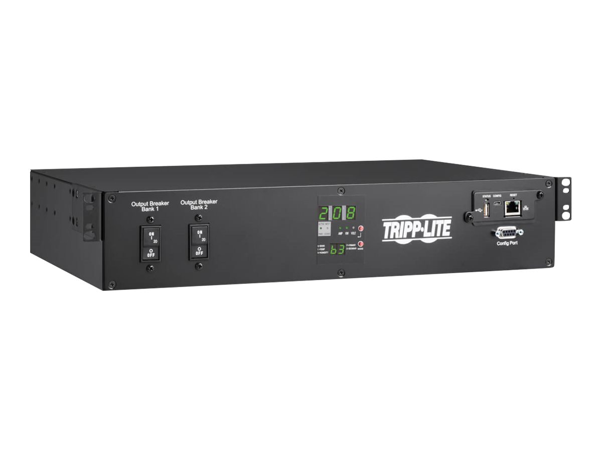 Eaton Tripp Lite Series 5.8kW 208/240V Single-Phase ATS/Monitored PDU - 16