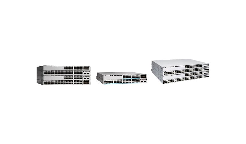 Cisco Catalyst 9300X - Network Essentials - switch - 48 ports - managed - rack-mountable