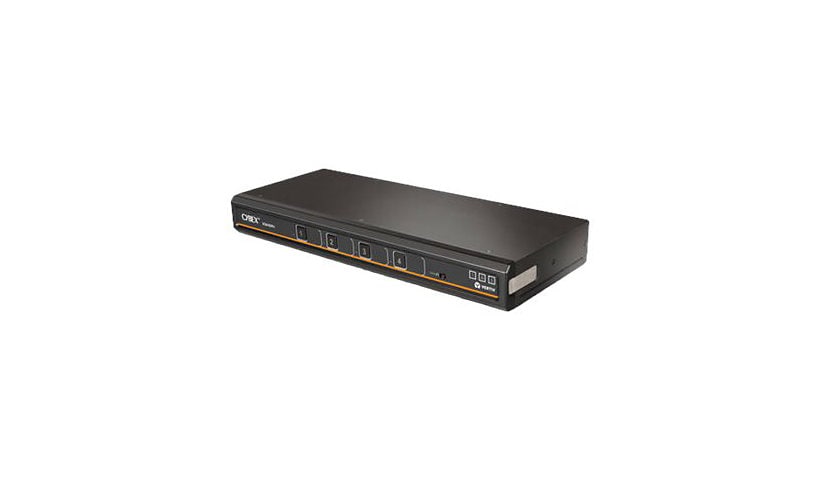 Vertiv Cybex SC800 Secure KVM | Single Head | 4 Port Universal DisplayPort | NIAP version 4.0 Certified (SC840DPH-400)