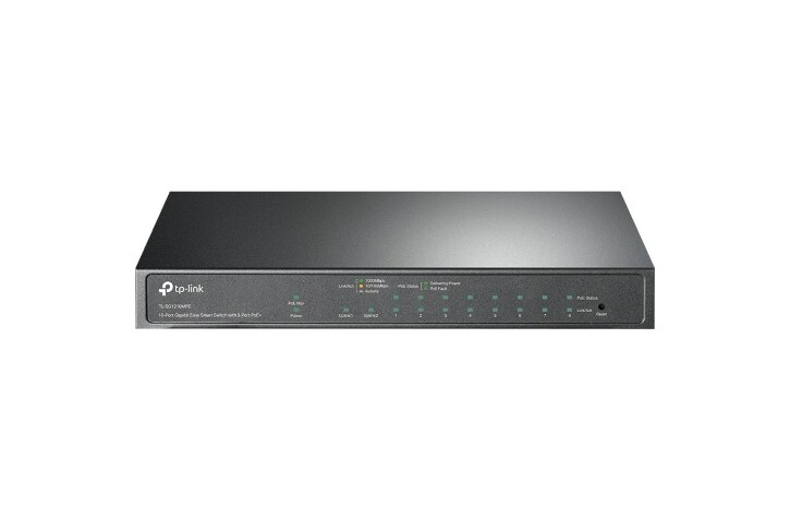 TP-Link TL-SG1210MPE - 10-Port Gigabit Easy Smart Switch with 8-Port PoE+