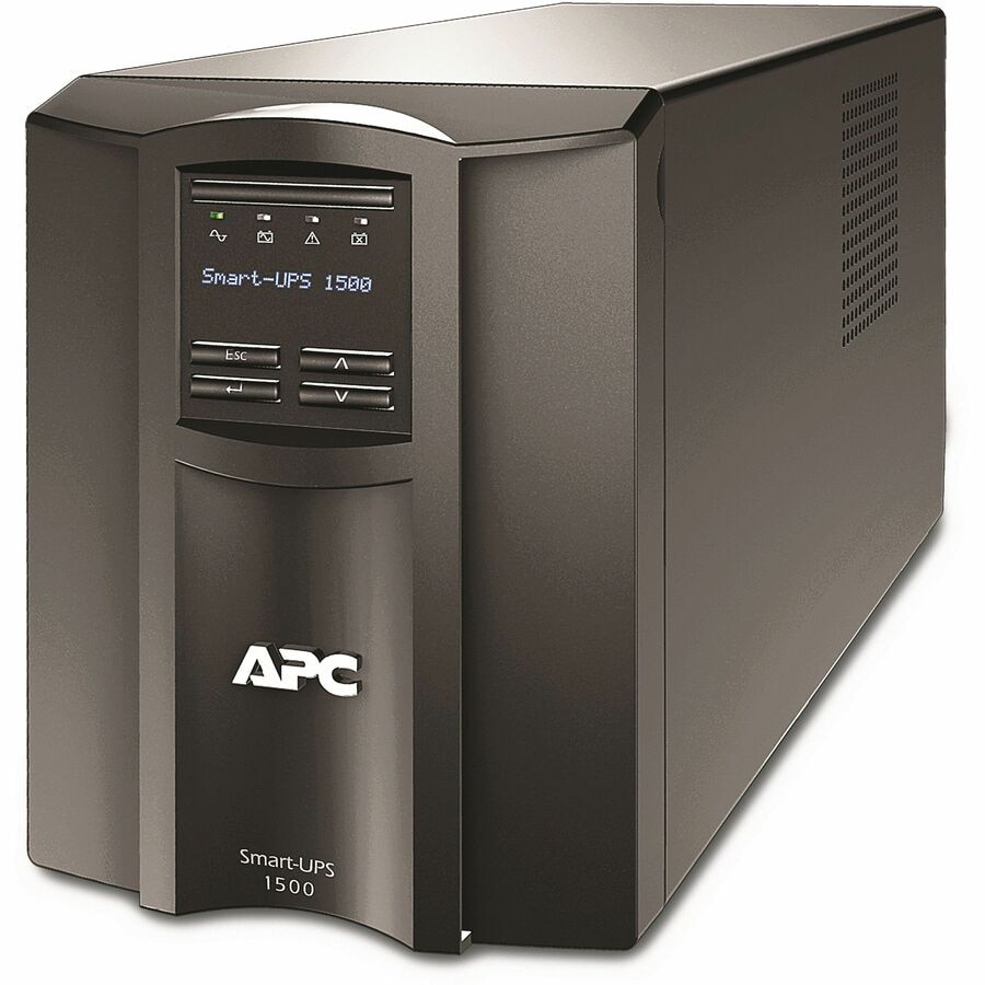 APC Smart-UPS, Line Interactive, 1500VA, Tower, 120V, 8x NEMA 5-15R outlets