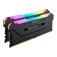 CORSAIR Vengeance RGB PRO - DDR4 - kit - 64 Go: 2 x 32 Go - DIMM 288 broches - 3200 MHz / PC4-25600 - mémoire sans tampon