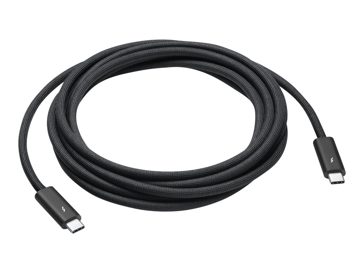 Braided USB-C to USB-C Cable - White (10 ft)