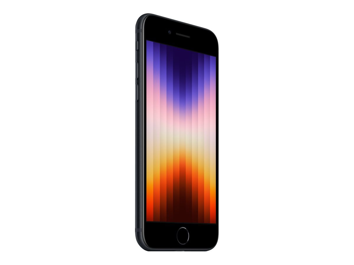 Apple iPhone SE (3rd generation) - midnight - 5G smartphone - 256 GB - GSM