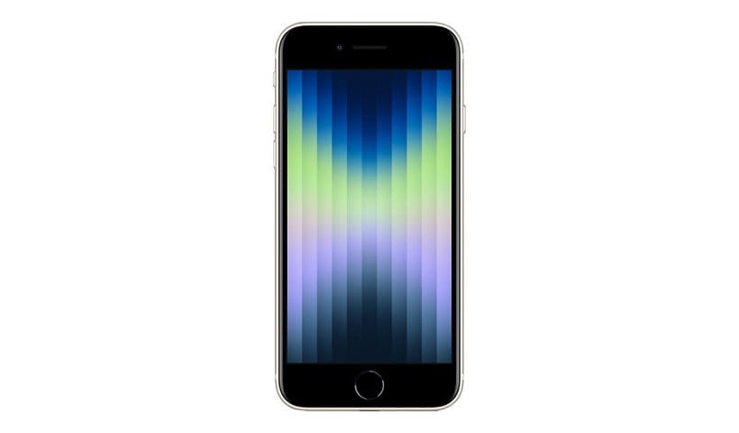 Apple iPhone SE (3rd generation) - starlight - 5G smartphone - 256 GB - GSM