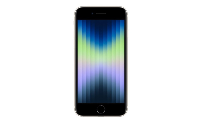 Apple iPhone SE (3rd generation) - starlight - 5G smartphone - 64
