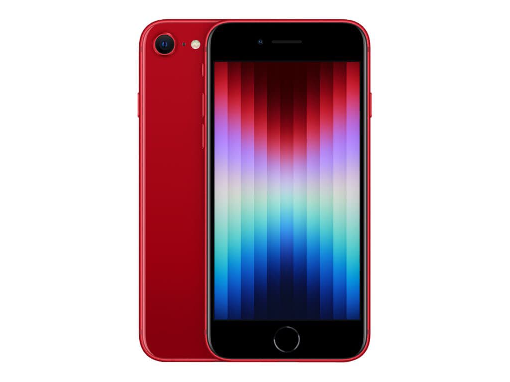 Apple iPhone SE - Red - 5G smartphone - 64 GB - CDMA/GSM