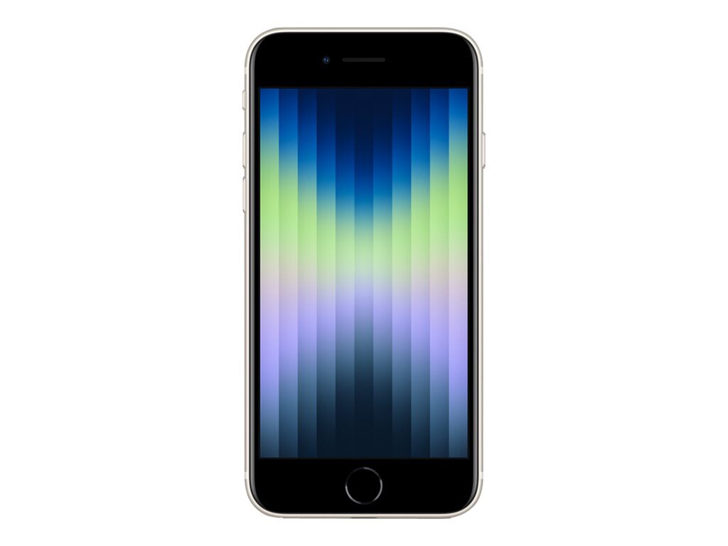 Apple iPhone SE - Starlight - 5G smartphone - 128 GB - CDMA/GSM - AT&T