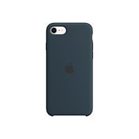 Apple iPhone SE Silicone Case - back cover for cell phone - Blue