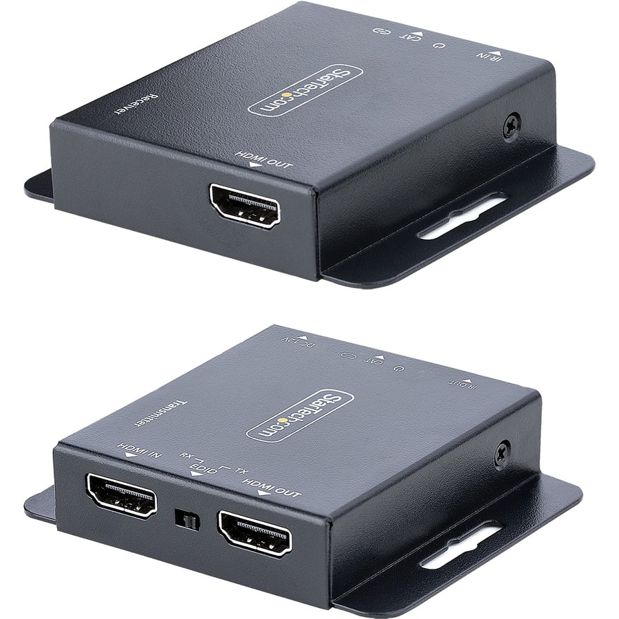 StarTech.com 4K HDMI Extender over CAT6/CAT5 Ethernet Cable, 4K 30Hz or  1080p 60Hz Video Extender