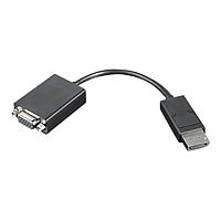 Lenovo - video adapter cable - DisplayPort to HD-15 (VGA) - 19.81 cm