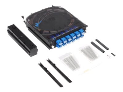 Corning CCH Pigtailed Splice Cassette CCH-CS24-A9-P00RE - fiber-optic splice box