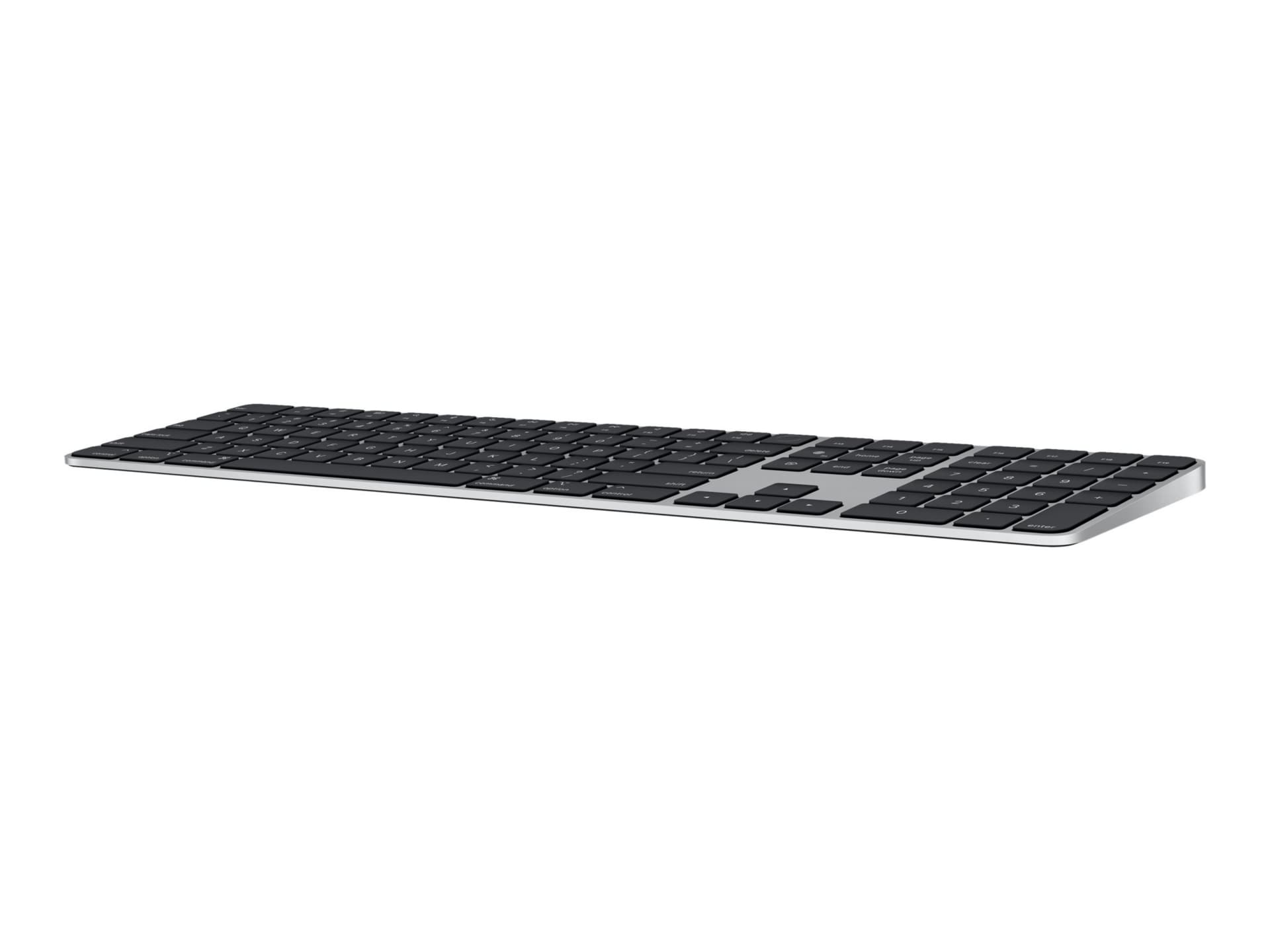 Apple Magic Keyboard with Touch ID and Numeric Keypad - keyboard - QWERTY -  US - black keys - MMMR3LL/A - Keyboards 
