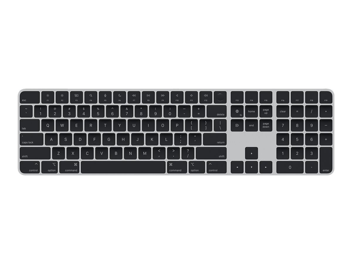 Apple Magic Keyboard with Touch ID and Numeric Keypad - keyboard - QWERTY - US - black keys Input Device