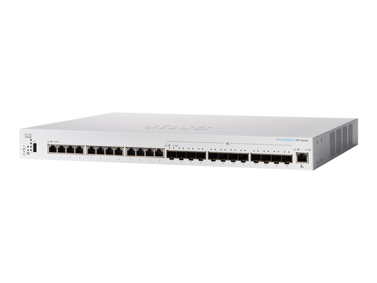 Cisco Business 350 Series 350-24XTS - switch - 24 ports - managed - rack-mo