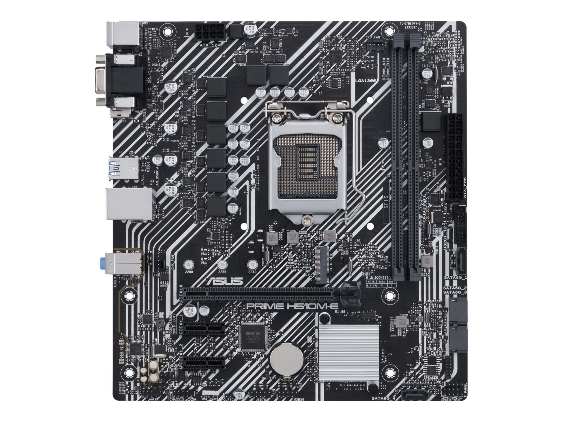 Asus PRIME H510M-E - motherboard - micro ATX - LGA1200 Socket - H510