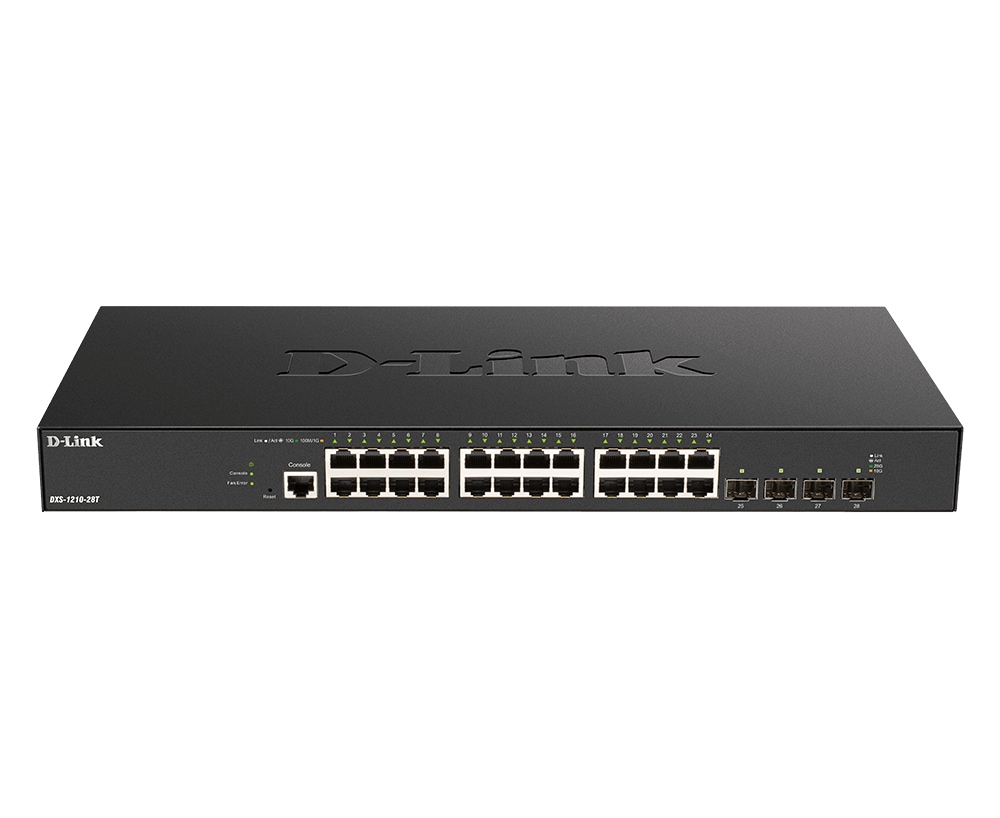 D-Link DXS 1210-28T - switch - 28 ports - smart - rack-mountable