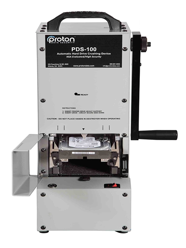 Proton PDS-100 Hard Drive Destroyer