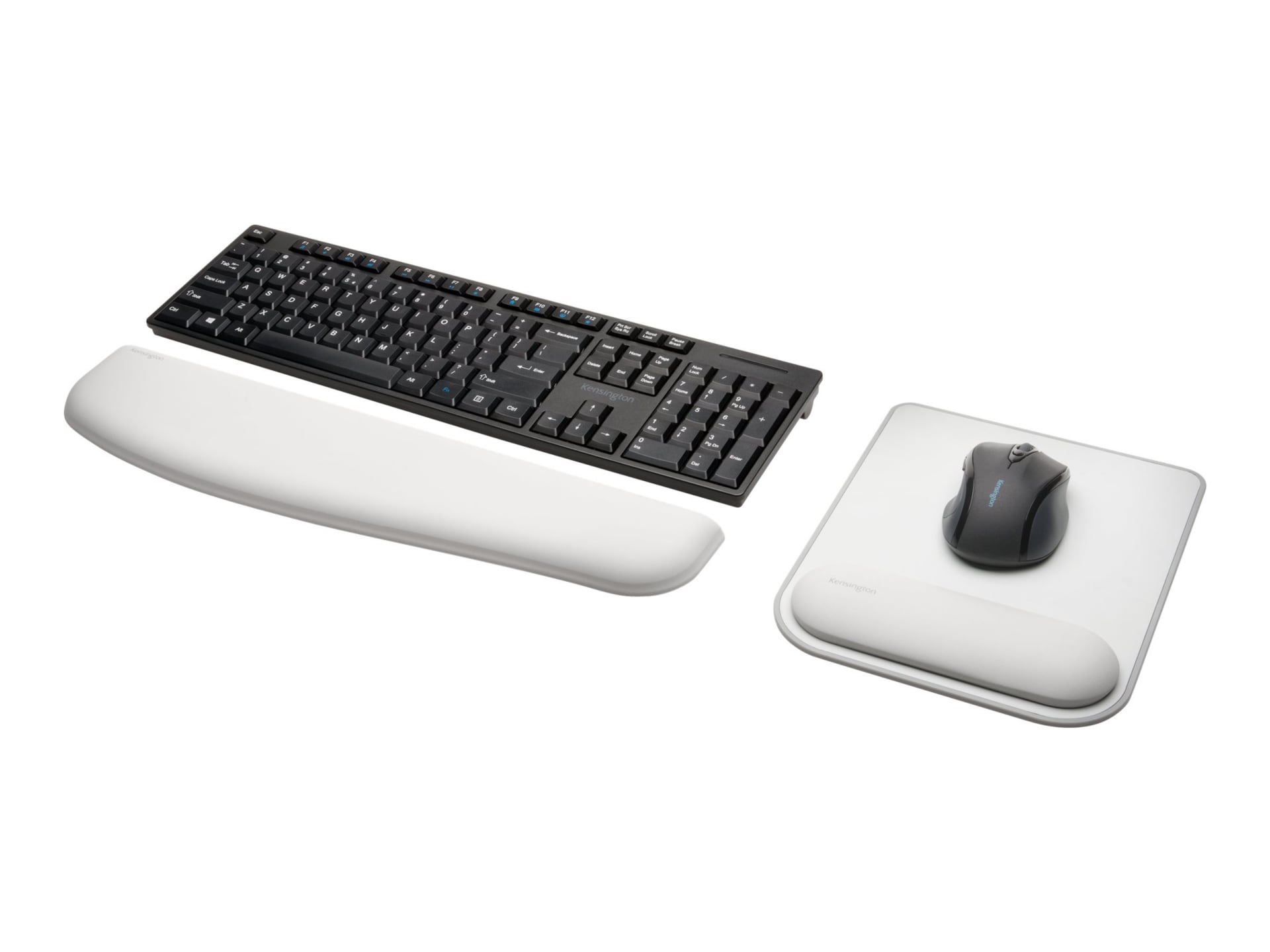 Kensington ErgoSoft Mouse Pad for Standard Mouse - mouse pad with wrist pil