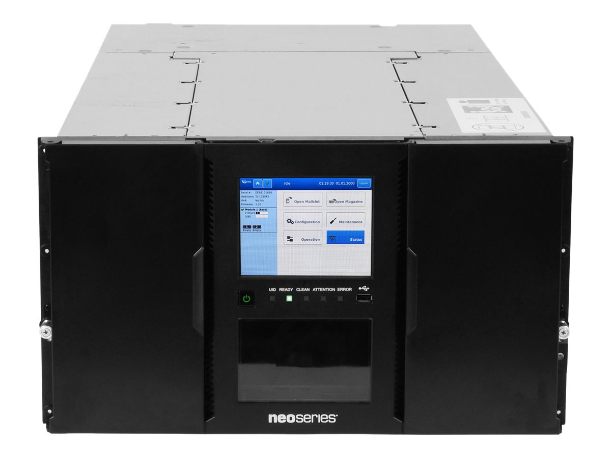 Overland-Tandberg NEOxl 80 - tape library - no tape drives