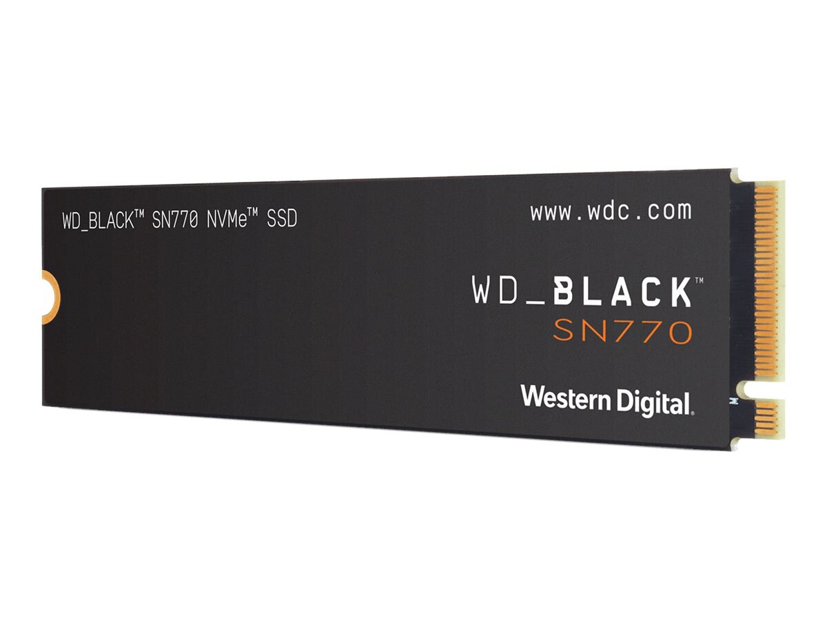 WD_BLACK SN770 WDS100T3X0E - SSD - 1 TB - PCIe 4,0 x4 (NVMe