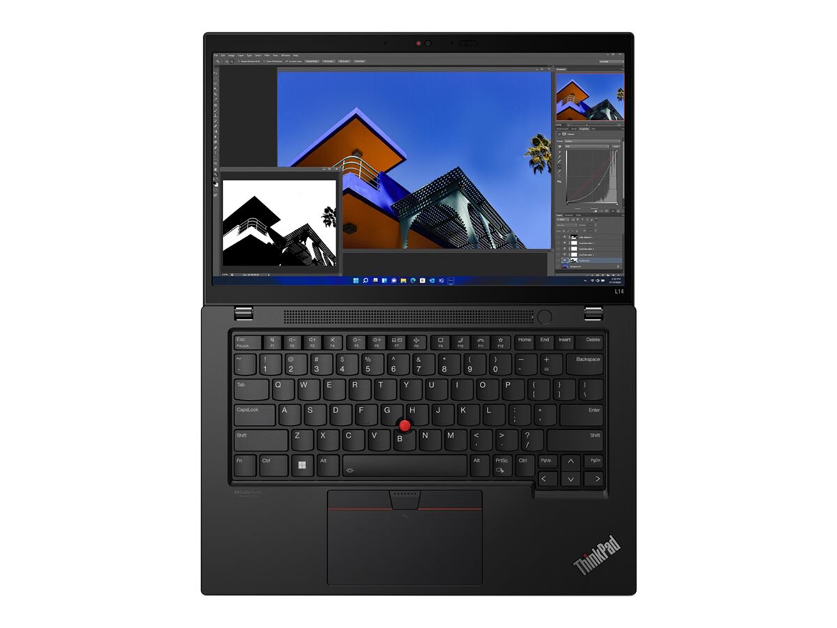 Lenovo ThinkPad L14 Gen 3 - 14" - AMD Ryzen 5 Pro 5675U - 8 GB RAM - 256 GB SSD - French