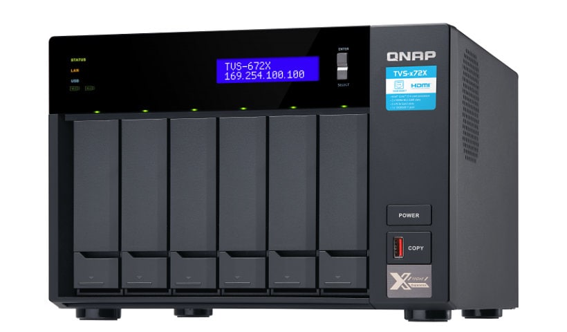 QNAP 6 Bay Desktop iSCSI IP-SAN NAS Enclosure