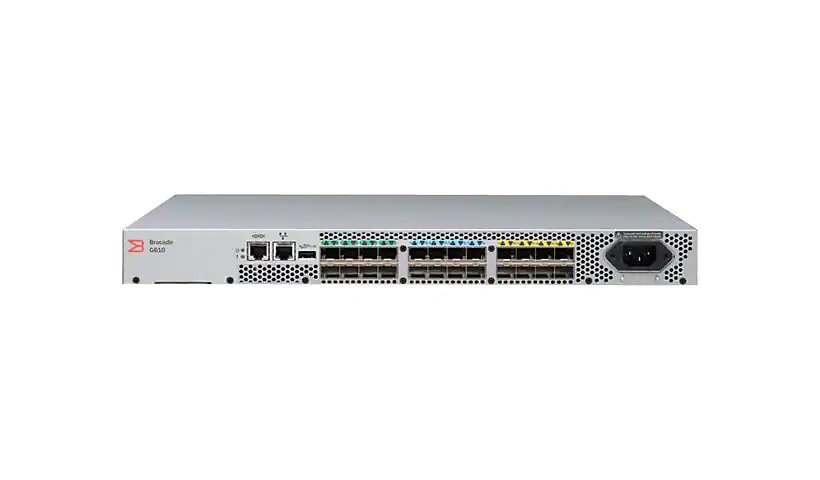 Brocade G610 8 Port 32Gbps SFP AC Ethernet Switch