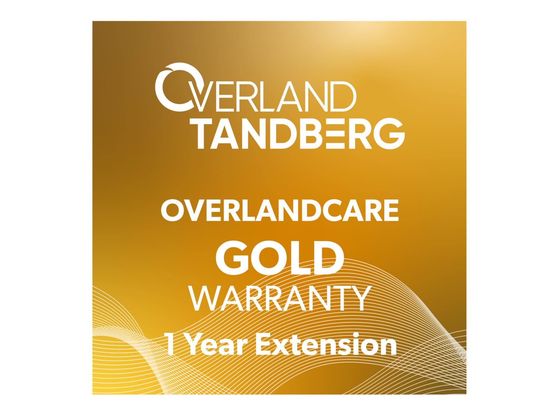 OverlandCare Gold - extended service agreement - 1 year - on-site